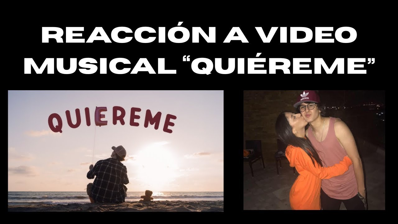 Quiereme - Christopher Velez (REACCIÓN)