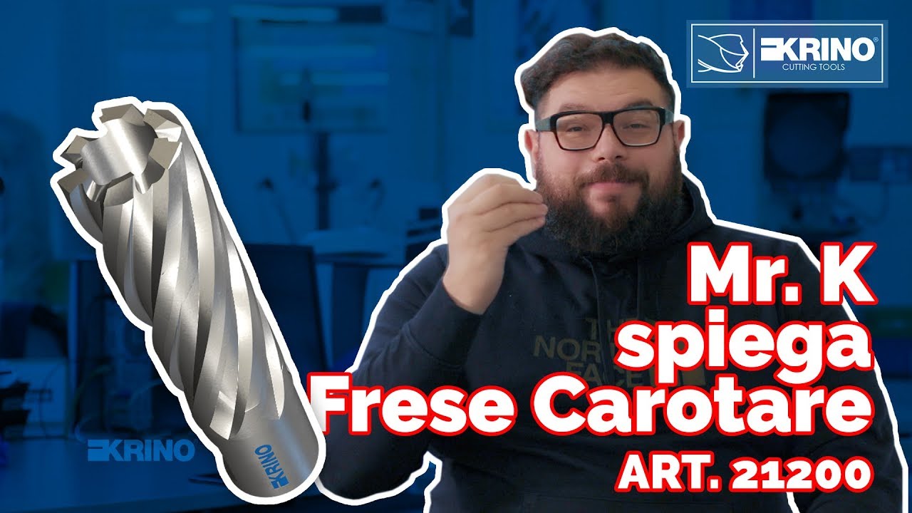 [ Recensione ] Mr. K e le Frese a carotare - art. 21200 - Krino Tools