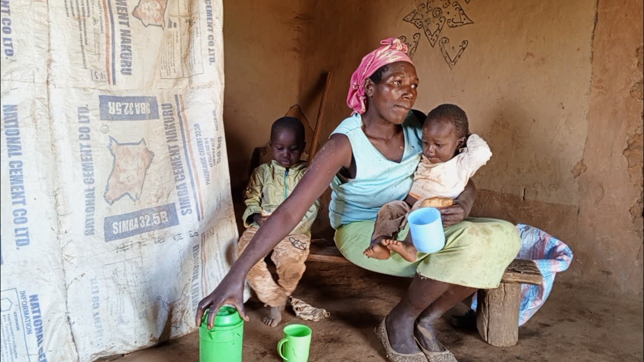 Simple and fulfilling Living in a Typical African home|| village life