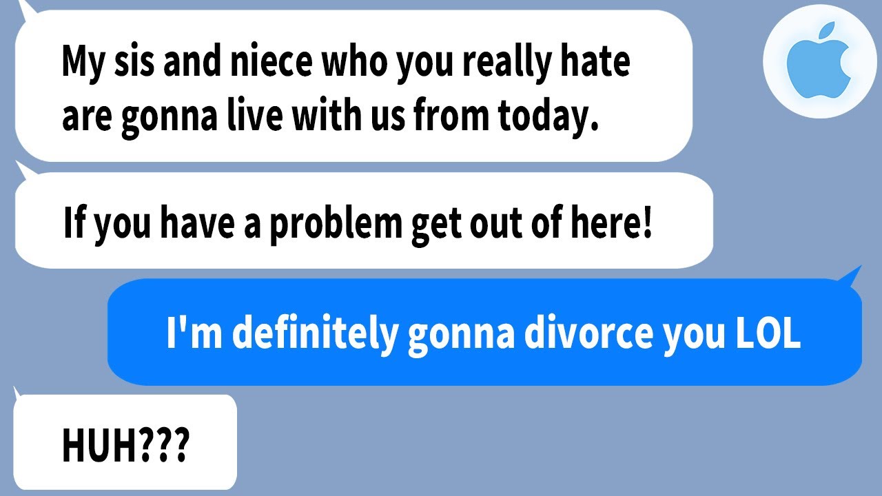 【Apple】My husband suddenly suggested to live together with his SIL and niece who I hate so much….