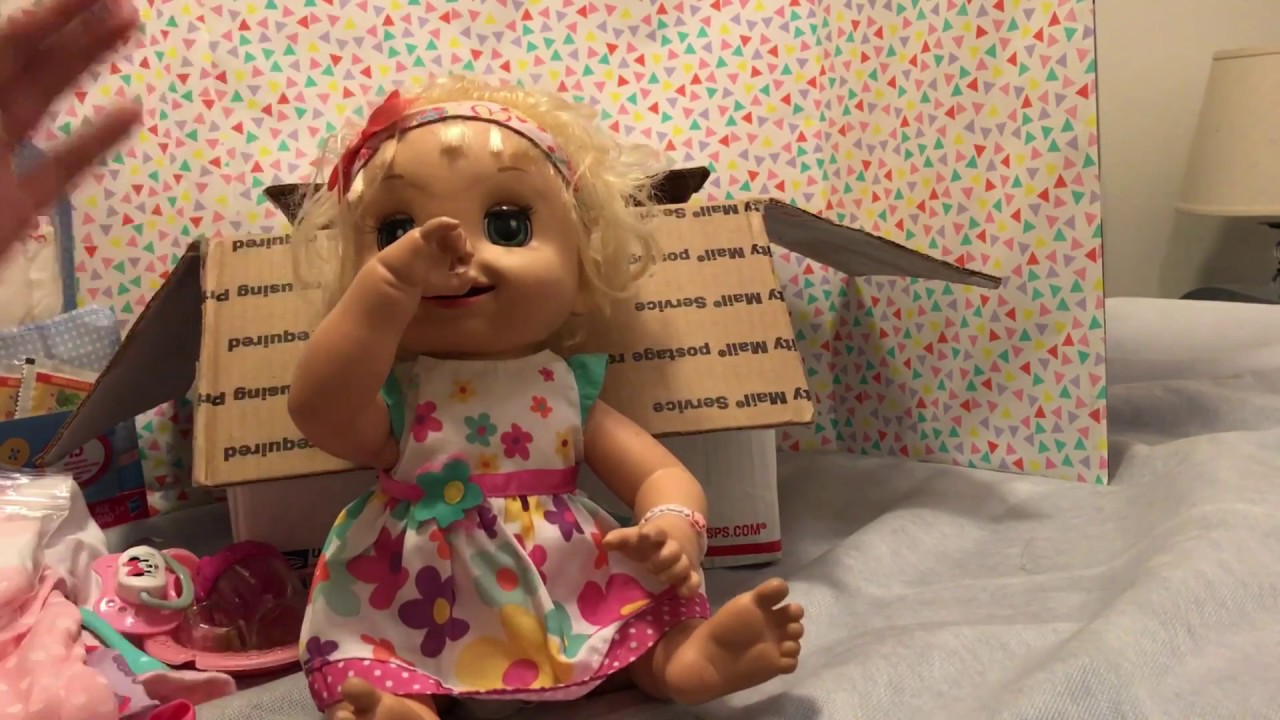 Baby Alive Learns to Potty Box Opening