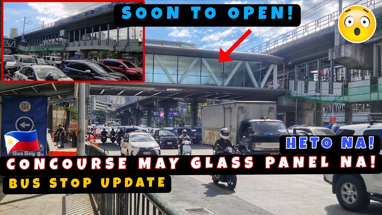 WOW! Soon To Open! Bus Concourse sa SM Megamall May Glass Panel na! 🇵🇭