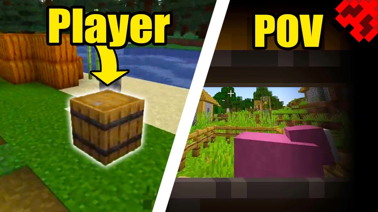 Игроки добились того, что теперь в Minecraft 1.19 можно прятаться в бочках...