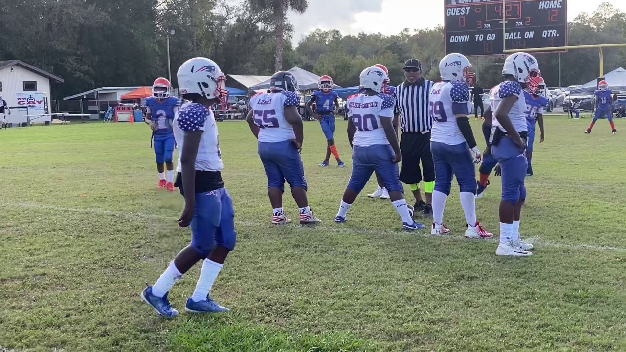 Treasure Coast Patriots 10u vs Gainesville Gators  AYF State Championship 2020 3rd Quarter