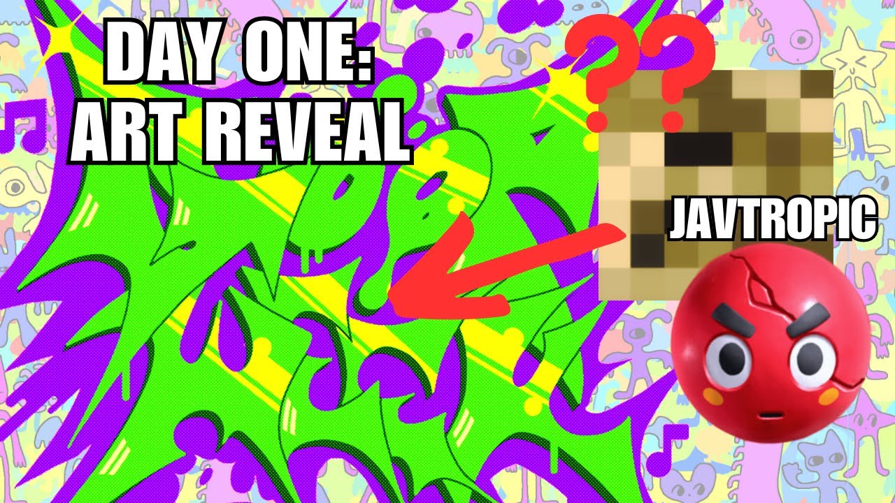 GOOP WEEK 9 DAY 1: ART REVEAL ft. JAVTROPIC