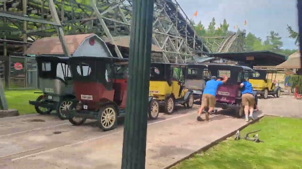 Knoebels Antique Cars Full Ride