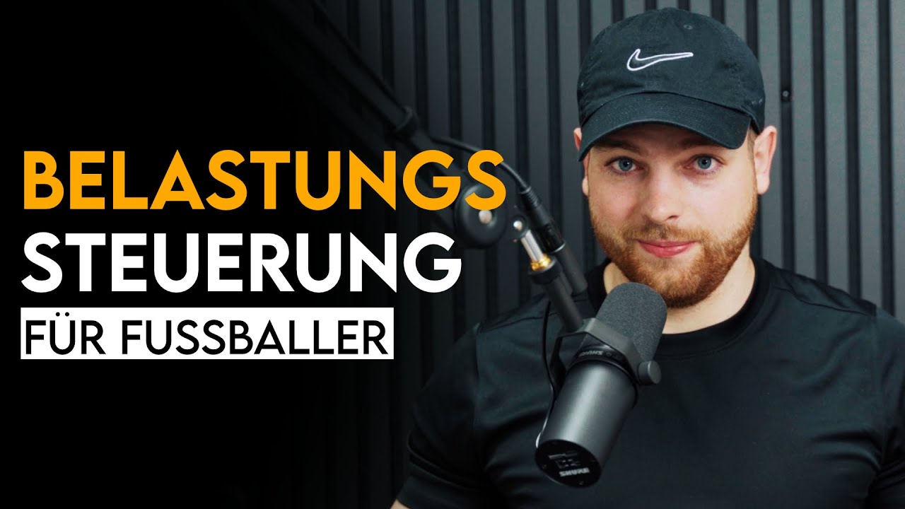 PERFEKTE BELASTUNGSSTEUERUNG in der Saison als Fußballer