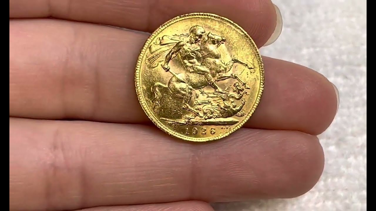 King George V Gold Sovereign