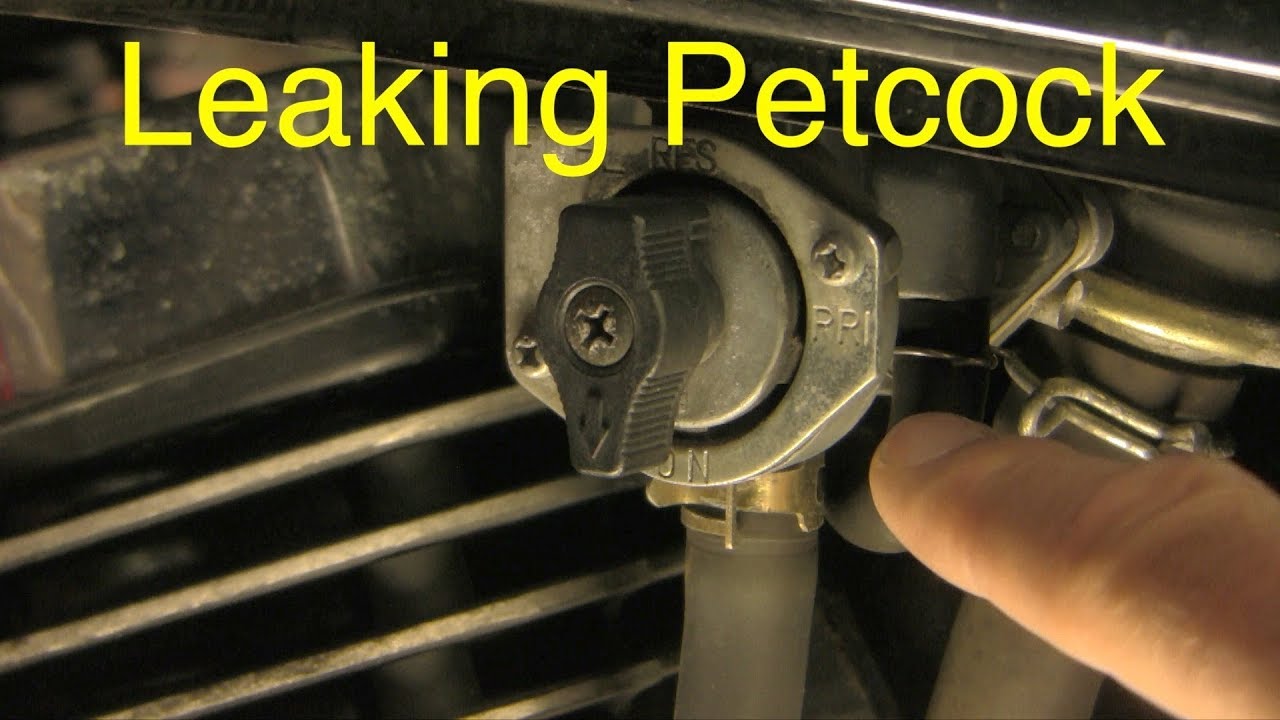 How to Fix a Leaking Motorcycle Petcock and Install a Fuel Filter