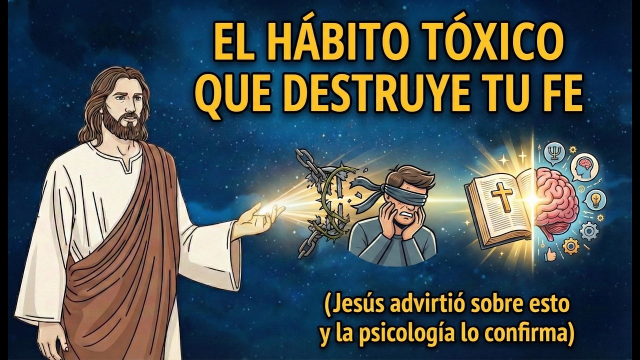 El Hábito Tóxico que Destruye tu Fe (Jesús advirtió sobre esto y la psicología lo confirma)