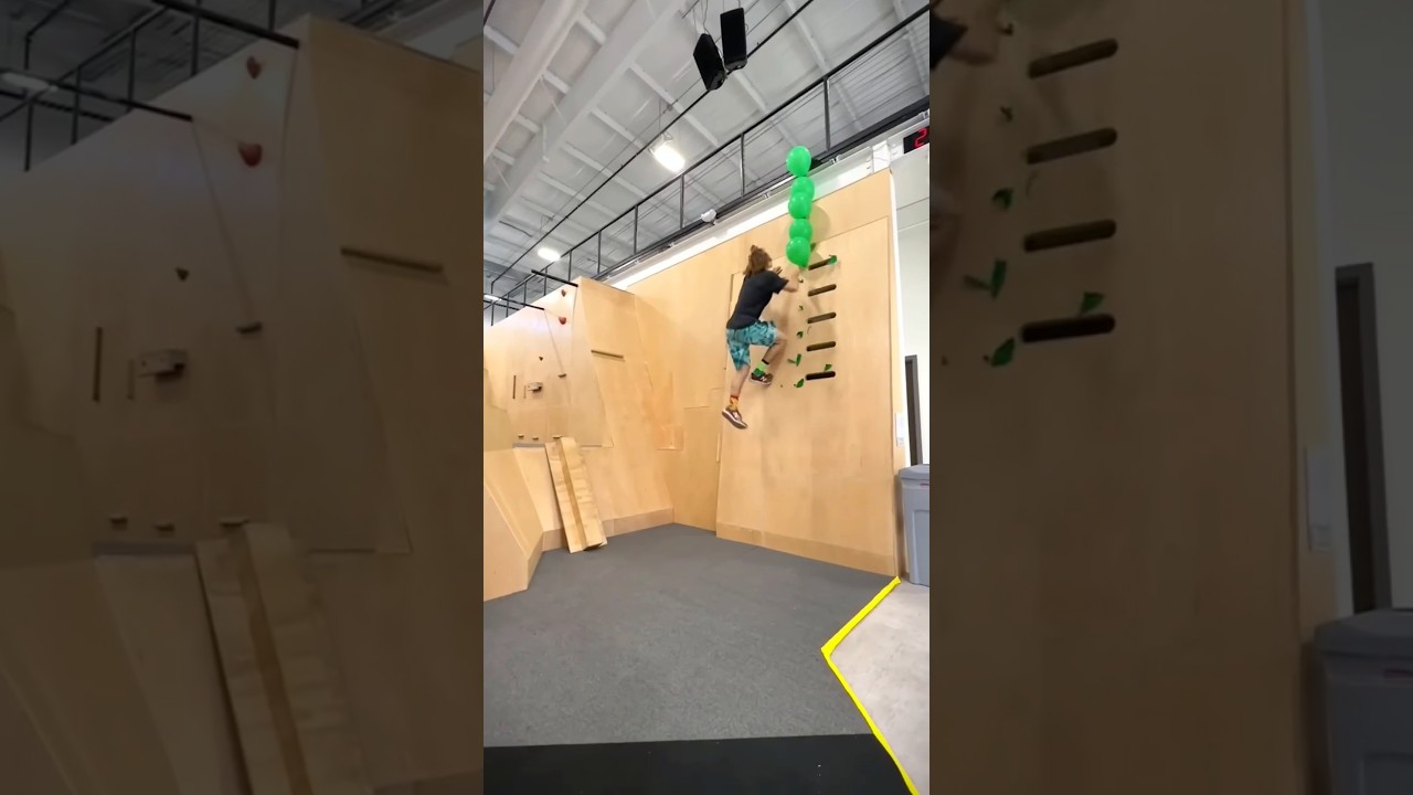 Balloon Pop Cpompilation 🎈 🤯 #bouldering #climbing #funny