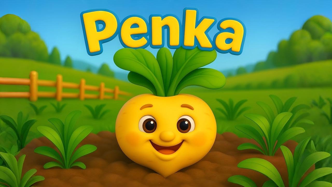 РЕПКА - Мультик сказка с песенкой | Русская  народная сказка