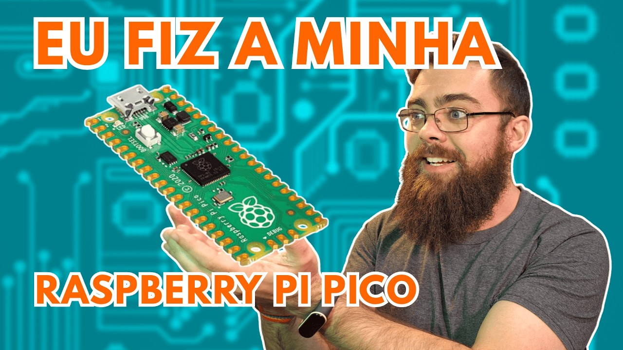 Eu Fiz Minha Própria Raspberry Pi Pico
