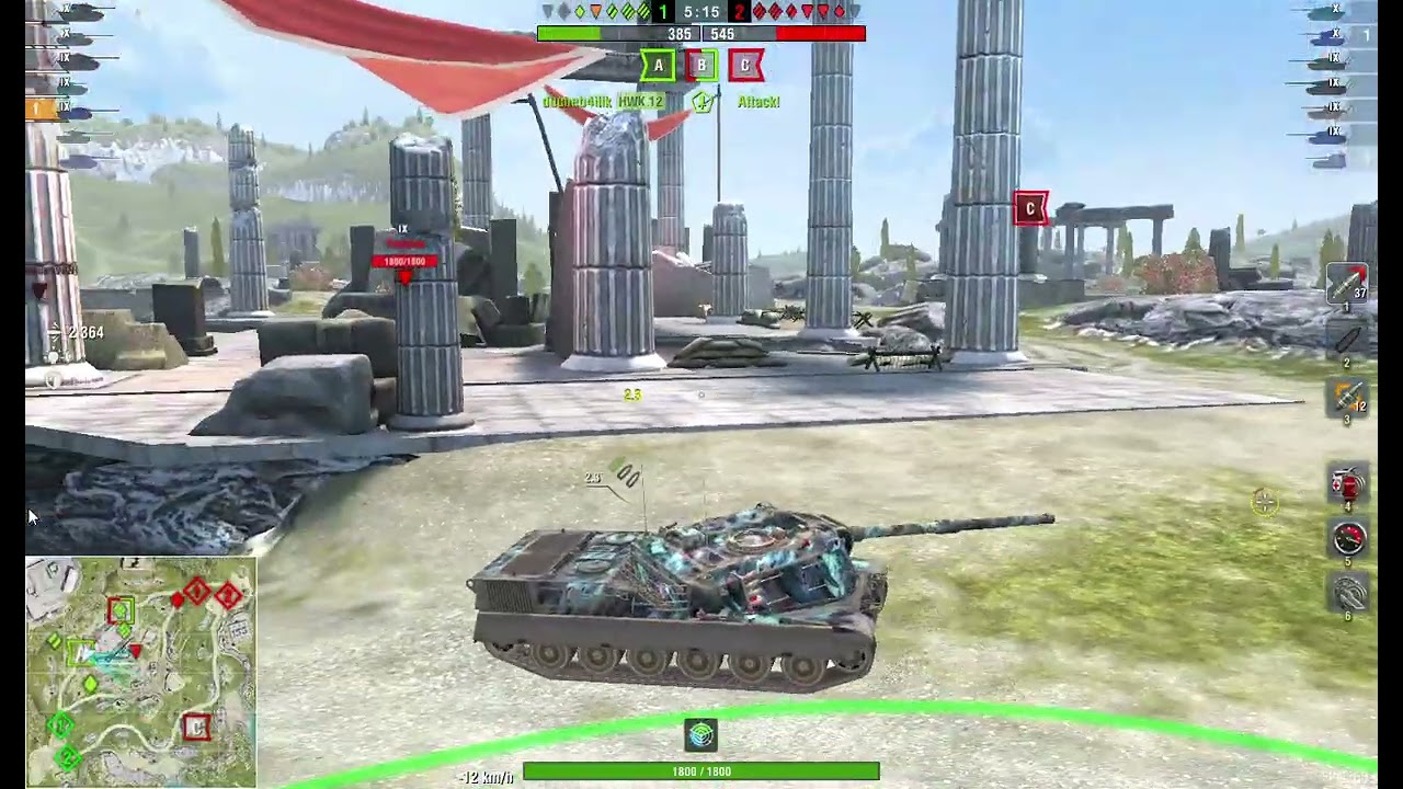 WoT Blitz – CC 1 Mk. 2 Bottom Tier | Top Damage, 2 Kills, Easy Win