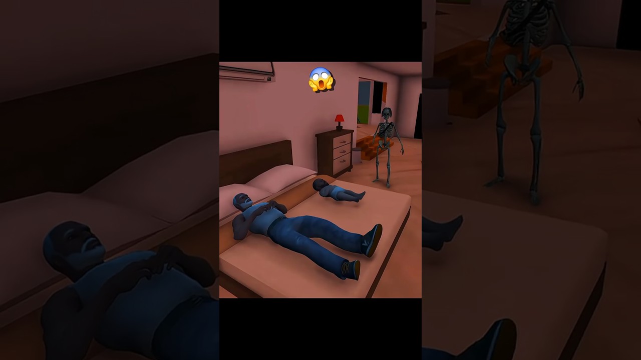 Ghost Comes Inside House Accidently#shorts #ibd3d #indianarmy #viral #trending #rich #ghost #father