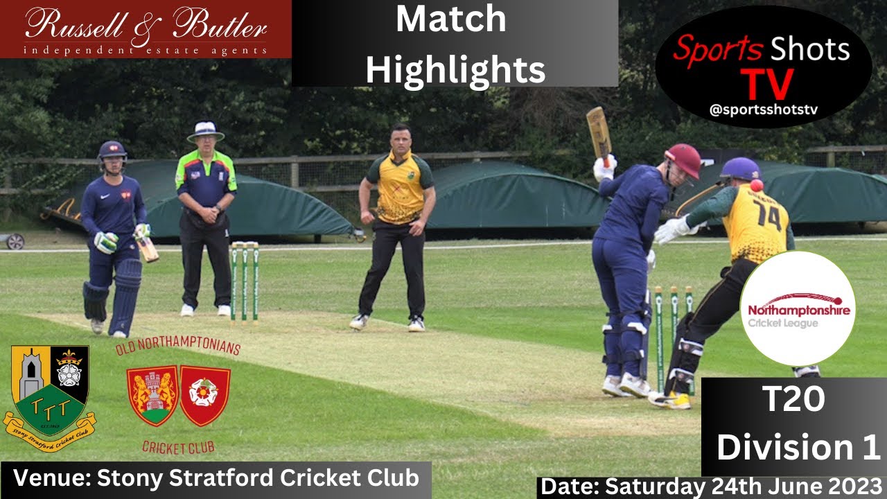 Stony Stratford CC 1st XI vs Old Northamptonians CC 2nd XI