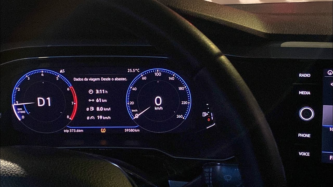 Polo Highline 2019 - apresentando a Active Info display’