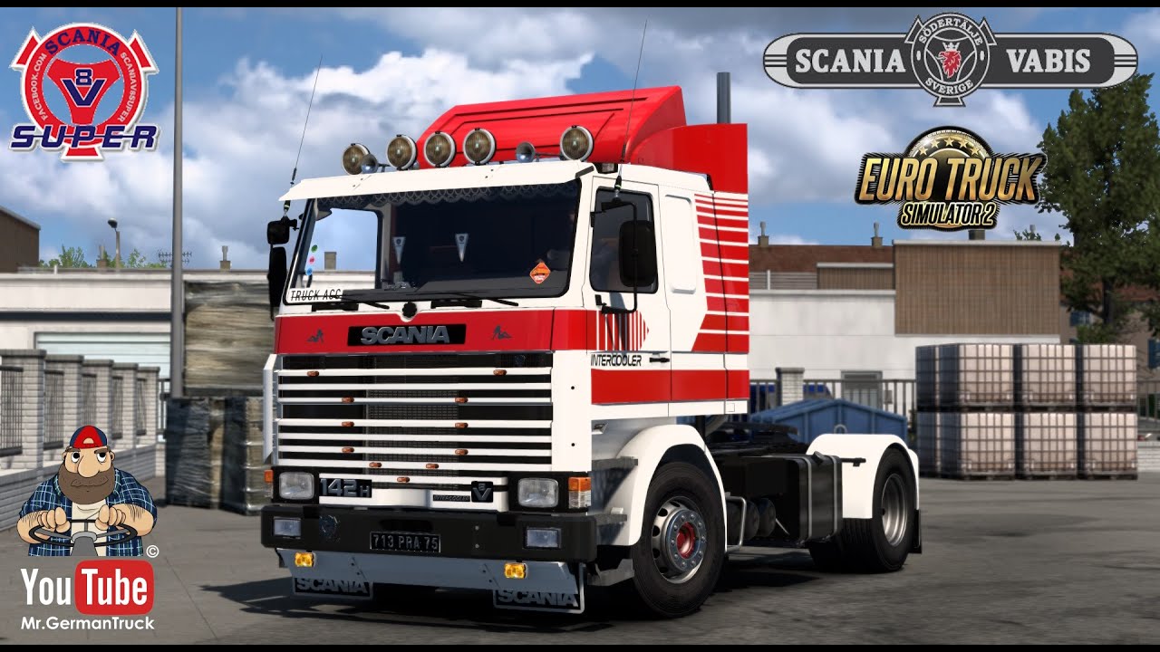 [ETS2 v1.50] Scania V8 Serie 2 MegaMod *Hot or Schrott*