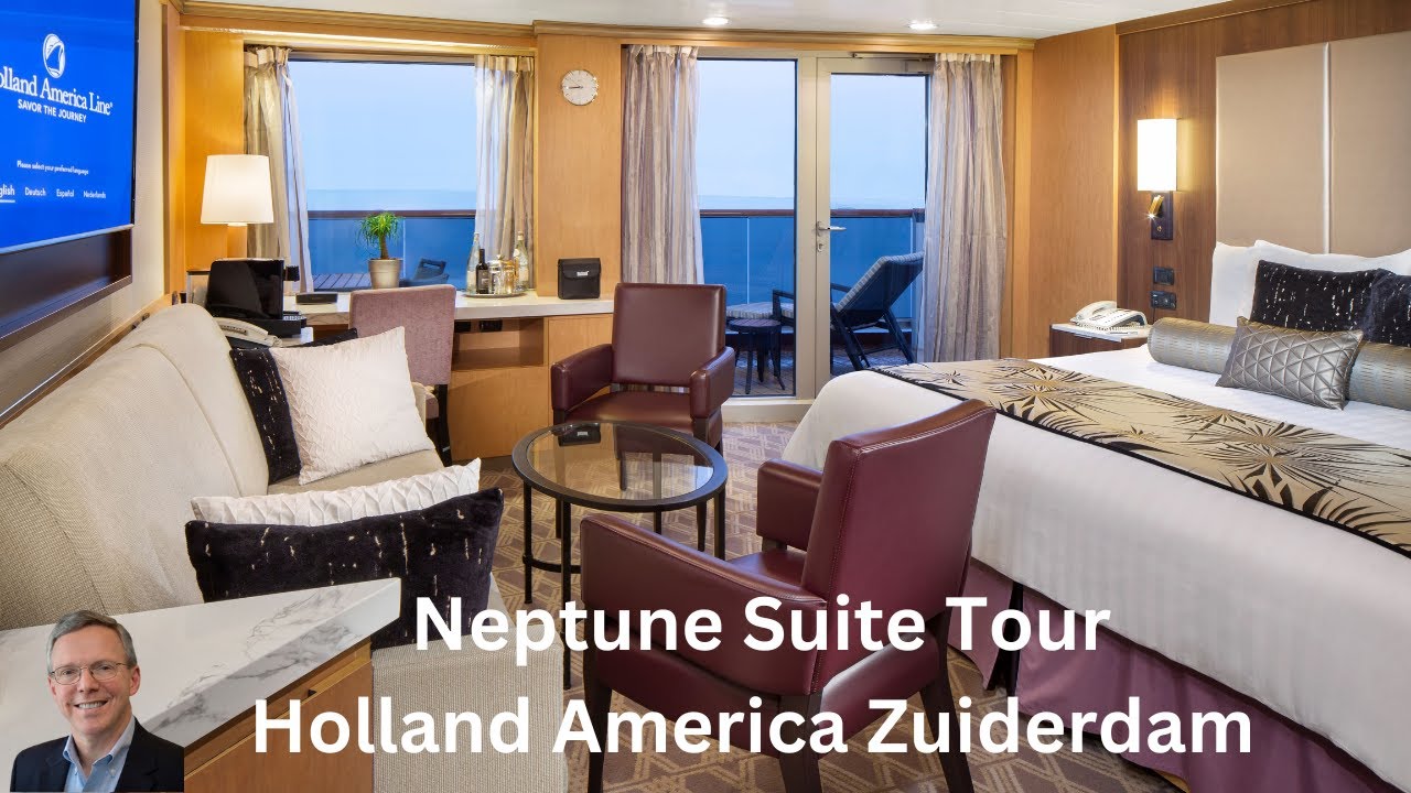 Neptune Suite Tour I Holland America Zuiderdam 