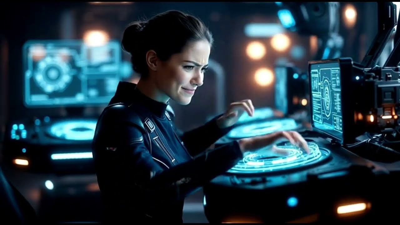 Progressive Trance Essentials – Best of ElectronicWomen Controlling Holograms Inside Futuristic