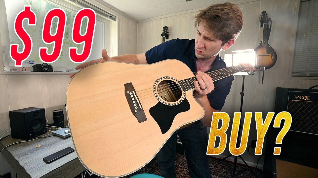 The TRUTH About Cheap Guitars: Glarry Guitar Review