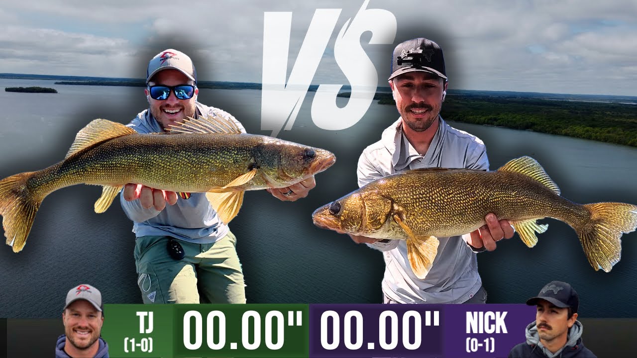 1v1 Walleye Shootout #2 (Raw/Uncut Competition - Nick vs. TJ)