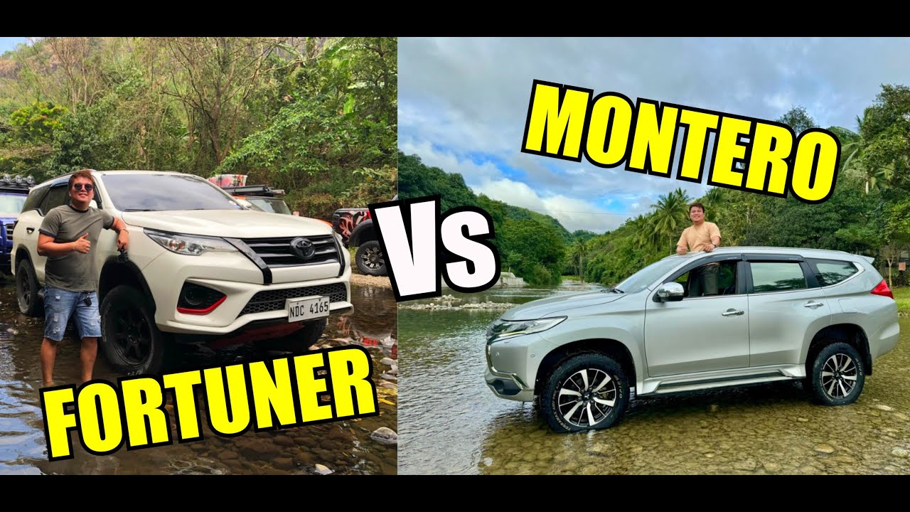 Choosing the Right SUV: Montero vs Fortuner?