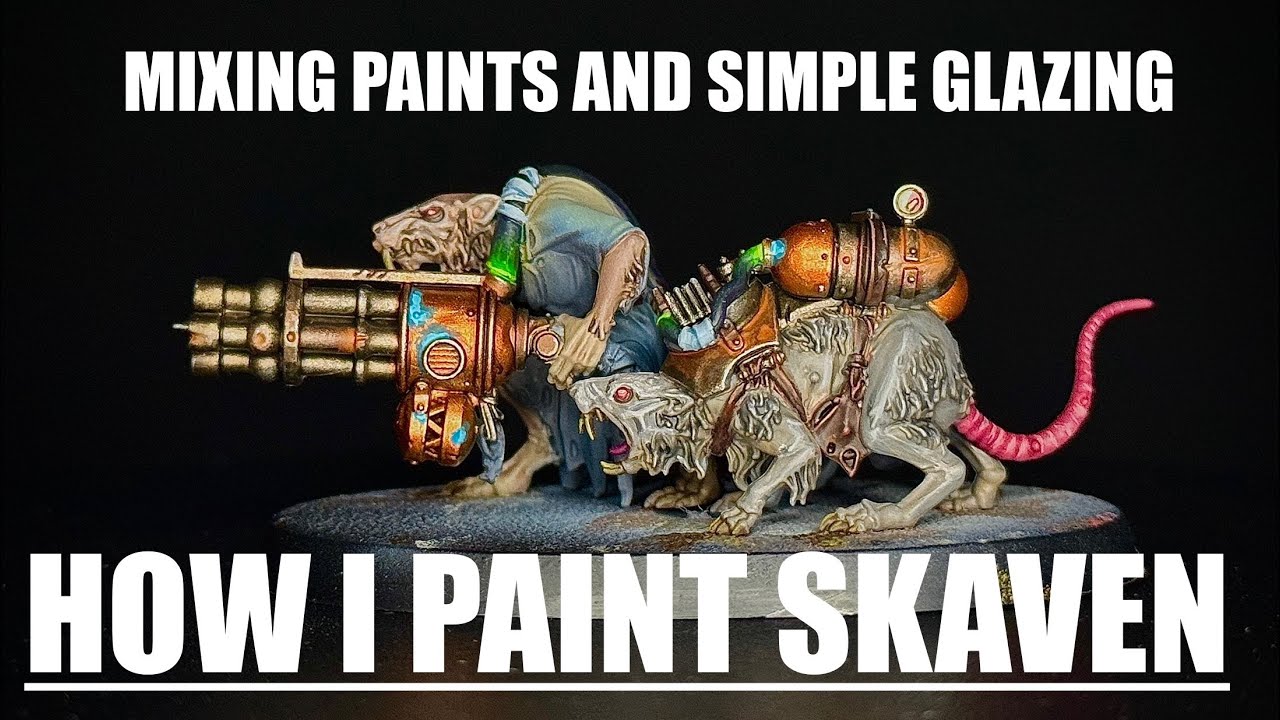 How To Paint : Skaven | Ratling Gunners From Warhammer