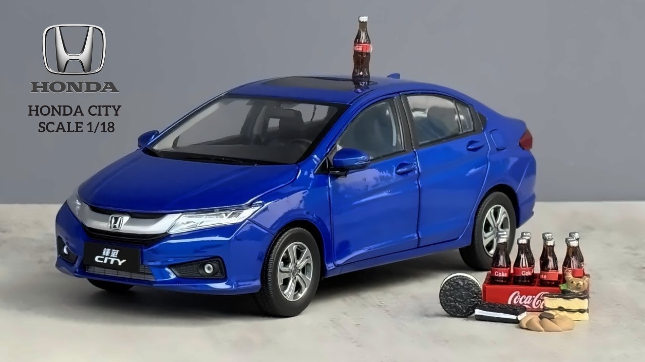 HD Miniature | 1/18 Scale Dealer Edition Honda CITY &ndash; Ultra Realistic Miniature Model Car!