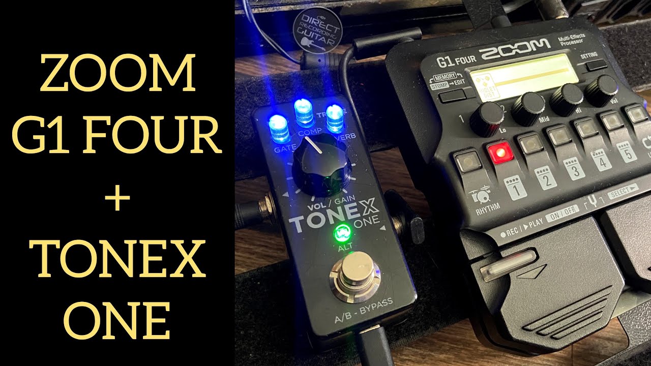 ZOOM G1 FOUR & TONEX ONE