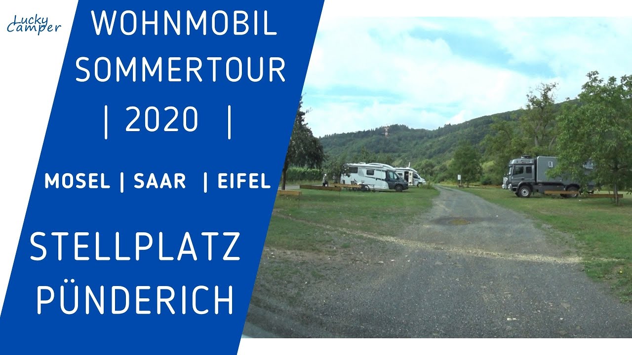 Wohnmobil SP Pünderich | Mosel mit Strand | Wohnmobil Sommertour | 2020 | Mosel | Saar | Eifel