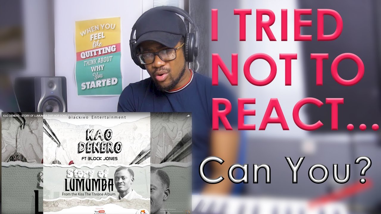 Try not to react! Kao Denero - Story of Lumumba ft Block Jones (REACTION VIDEO)