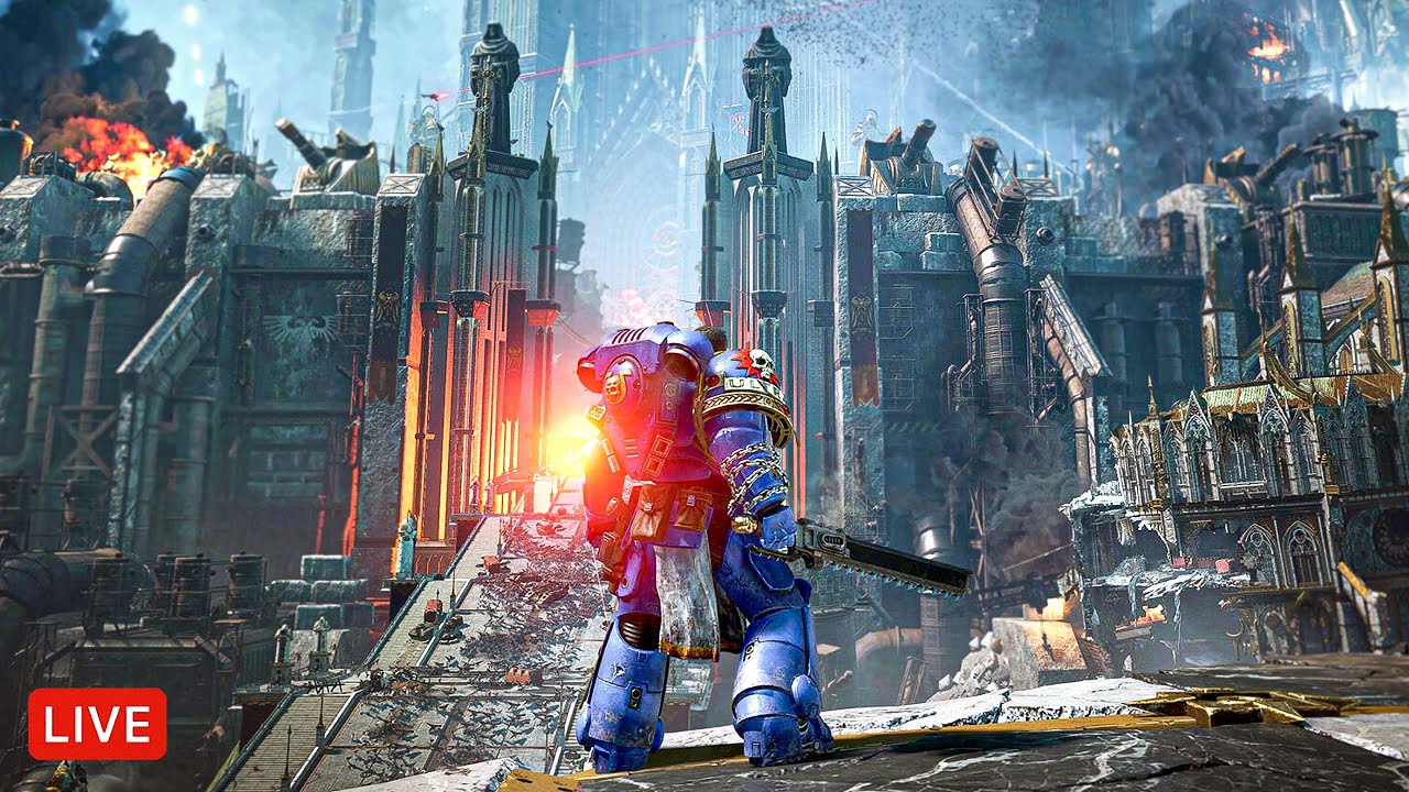 🔴 LIVE - Space Marine 2 CO-OP Campaign Gameplay (FULL GAME)
