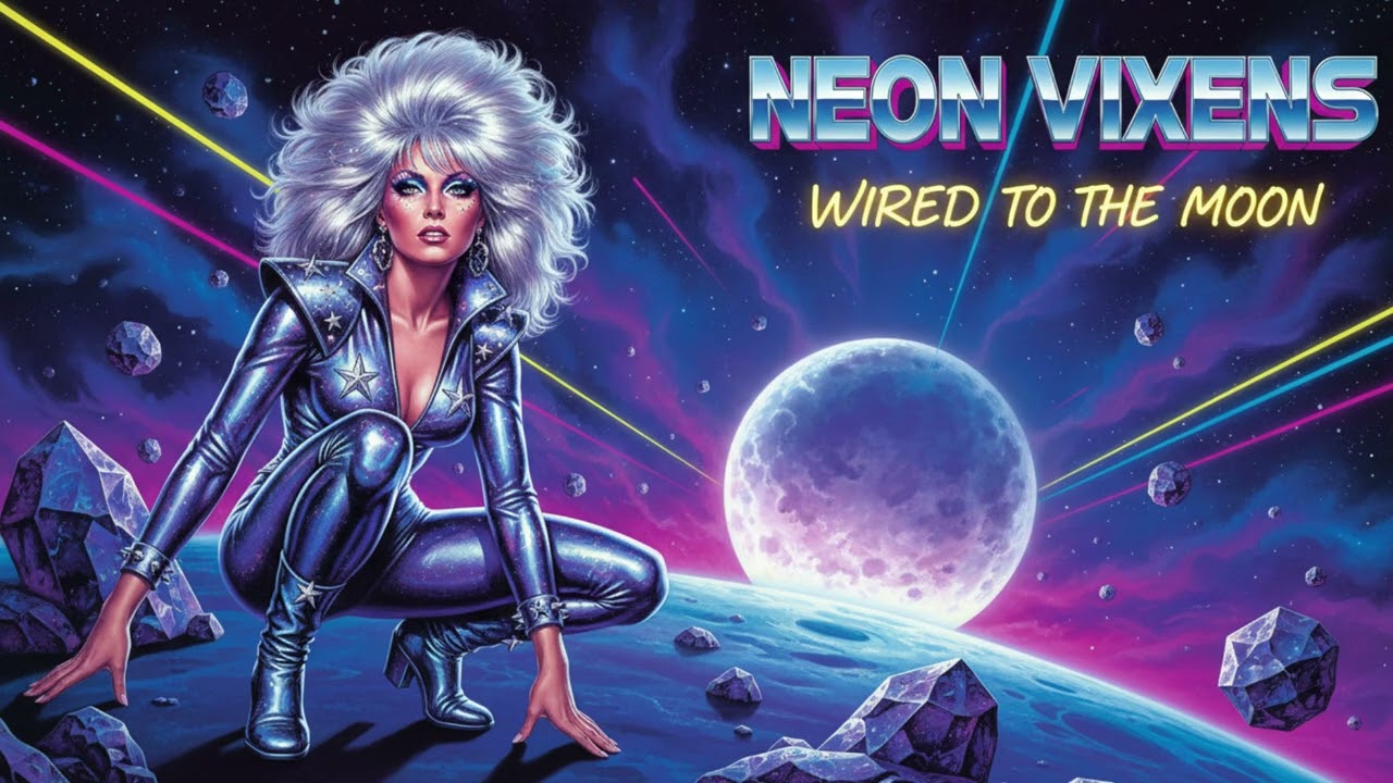 Neon Vixens – Wavelength Queen (80s Glam Rock)
