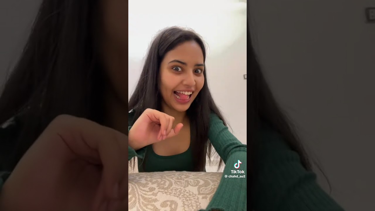 انا طالعةة حطيتو بتيك توك وبعدين نحذف من عندي فنزلتو من تيك توك واركتو معكم