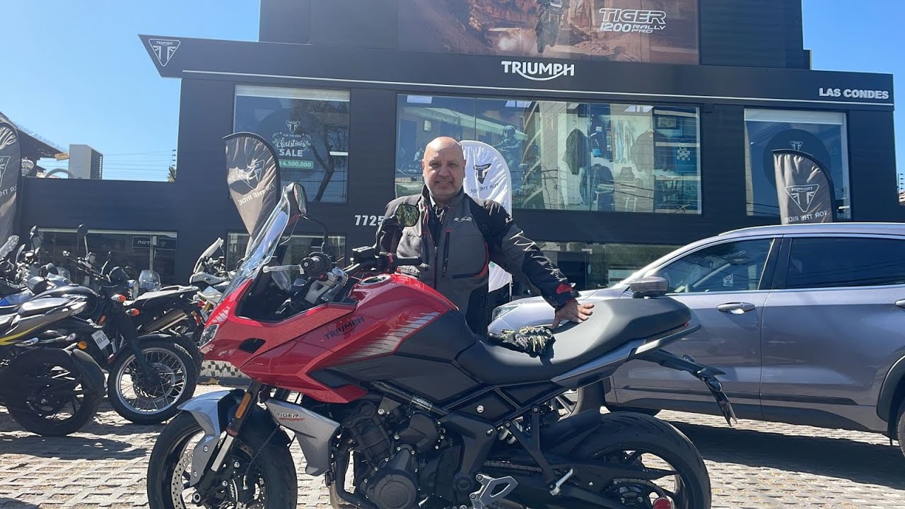 En busca de mi  Triumph Tiger Sport 660 - Explicación Rodaje Inicial