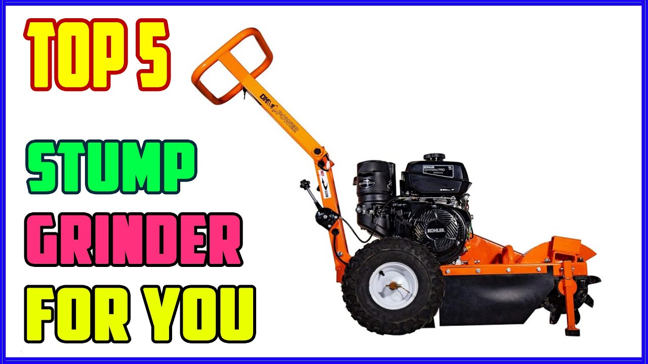 TOP 5 Best Stump Grinders 2026 | Turn Tree Stumps Into Dust &ndash; Must-Have Grinders Reviewed