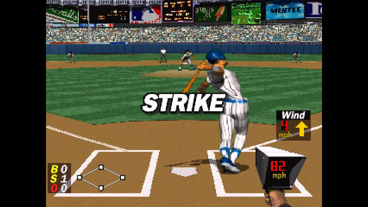 MLB Pennant Race ... (PS1) Gameplay