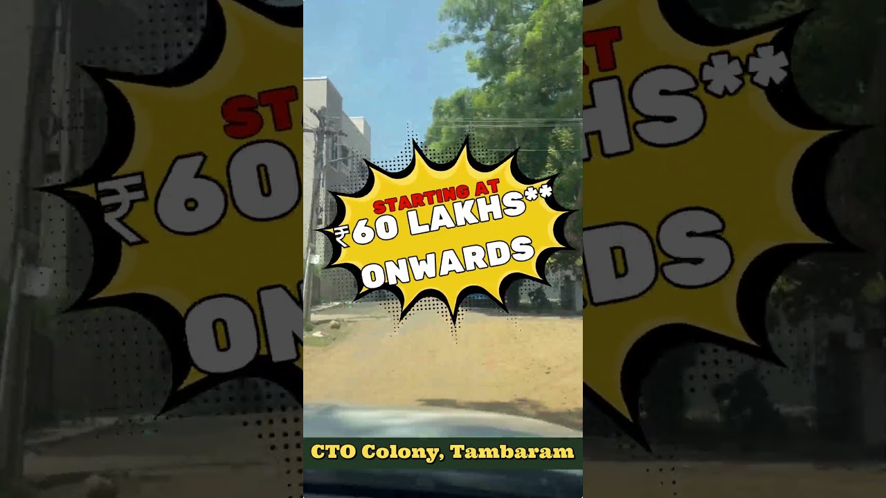 CMDA Approved Plots in Tambaram &ndash; Starting ₹42 Lakhs | Signature Acres | Near Railway Station