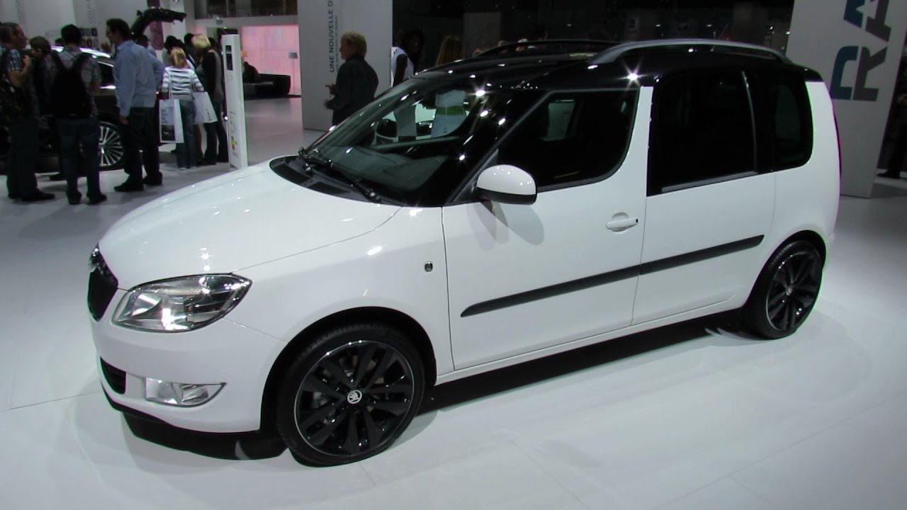 2013 Skoda Roomster TDI -  Exterior and Interior Walkaround - 2012 Paris Auto Show