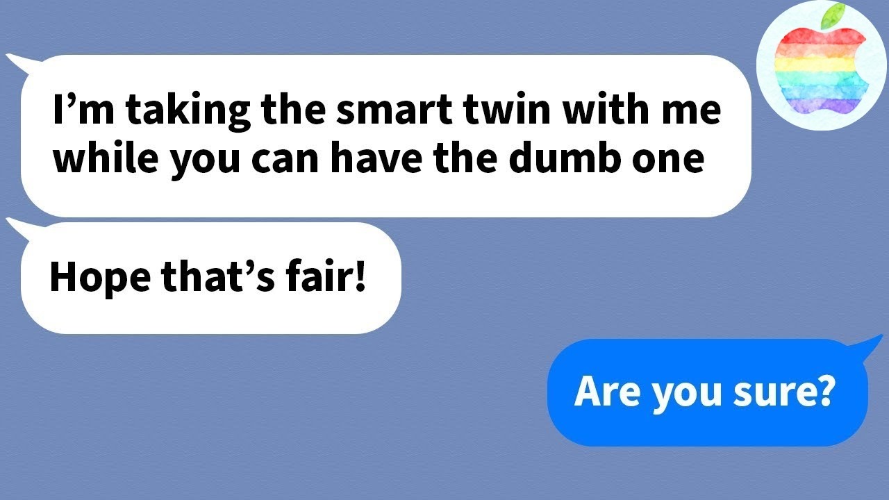 【Apple】She Took the “Smart” Twin for Herself—But She Regretted It