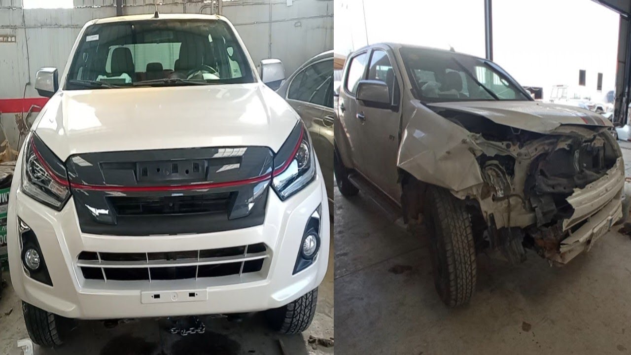 Isuzu Dmax Restoration, serious damage