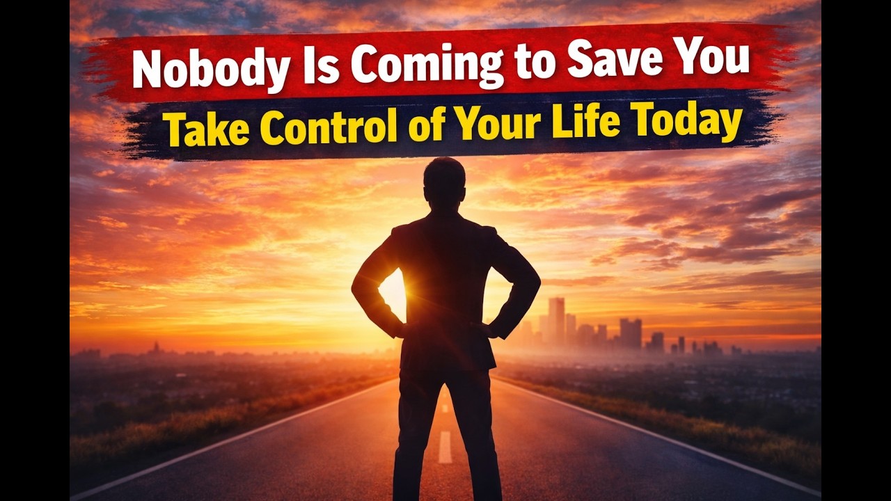 Nobody Is Coming to Save You   Take Control of Your Life Today