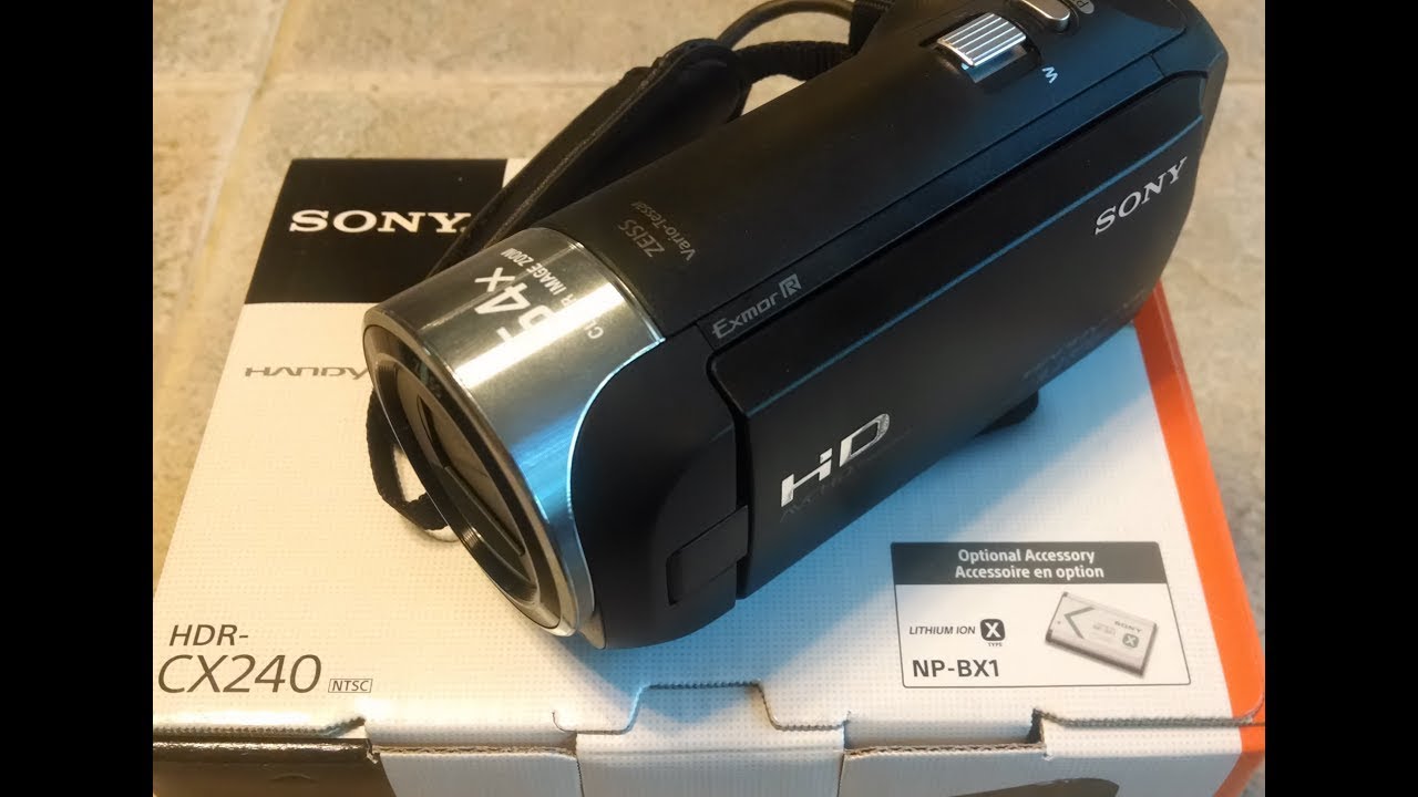 REVIEW HANDYCAM SONY HDR CX240E WALAU SEKEN KUALITAS MAKNYOSSS