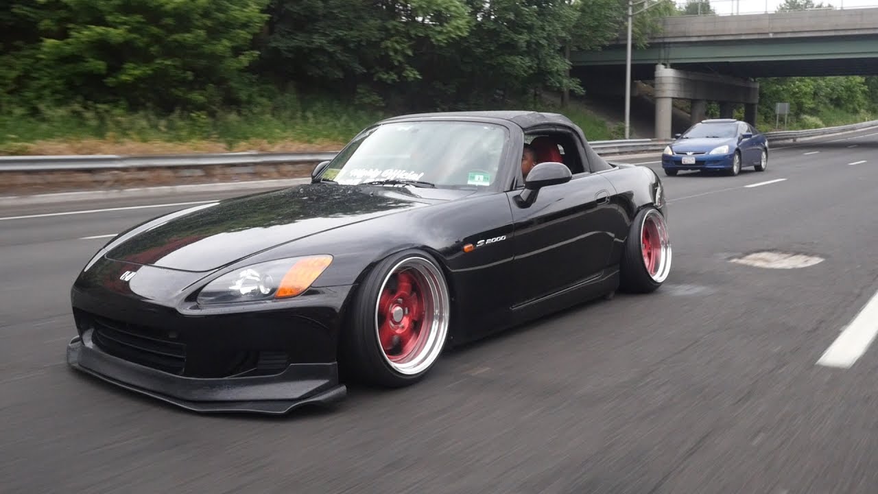 Phills2k's Bagged Honda S2000 on CCW LM5 -  Video