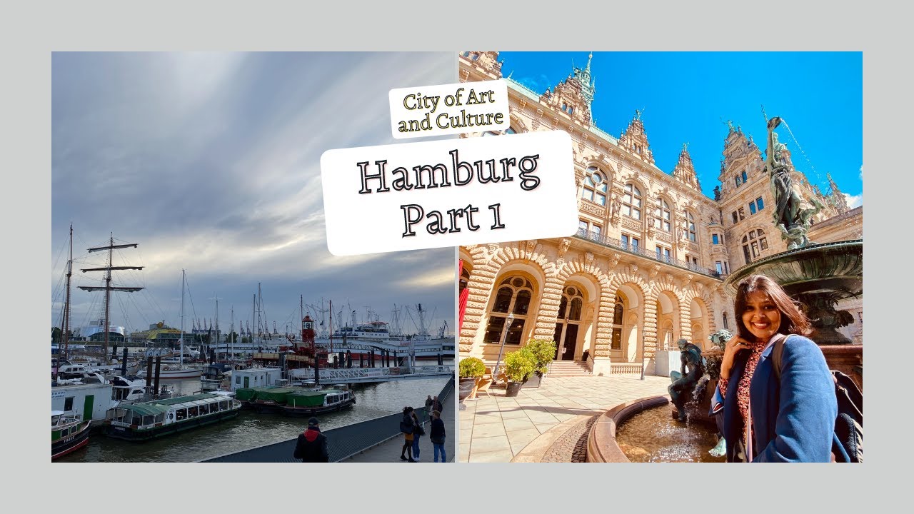 Hamburg - City of art, culture & most bridges|| Vegan Friendly Travel vlog 2020