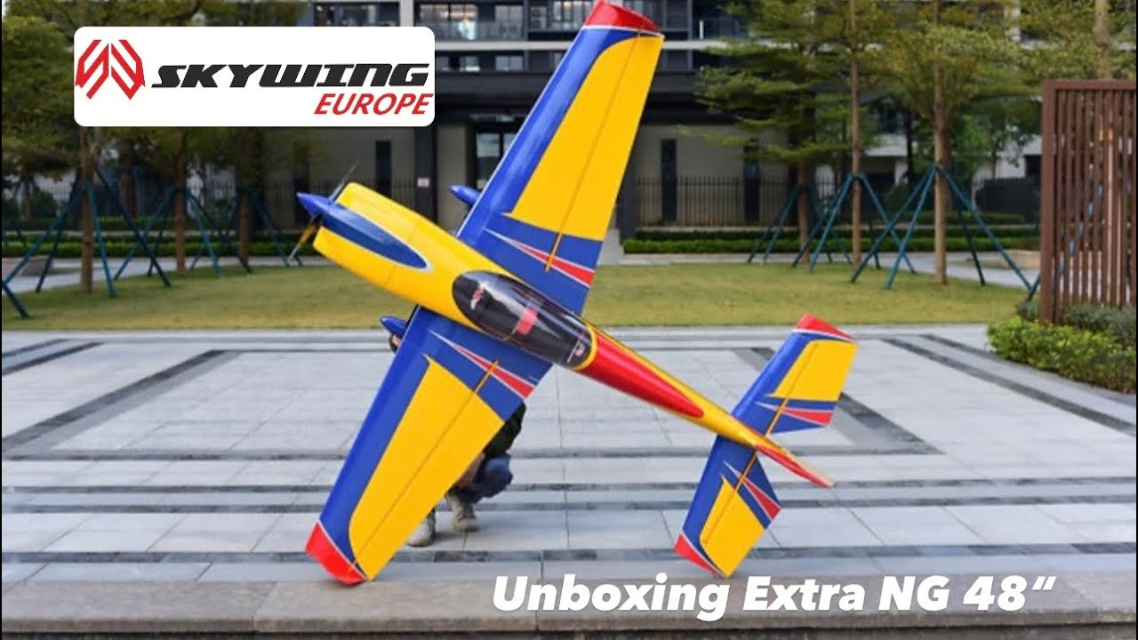 Skywing Extra NG 48“ yellow/Blue Unboxing / Skywing Europe / by Maximilian Schild