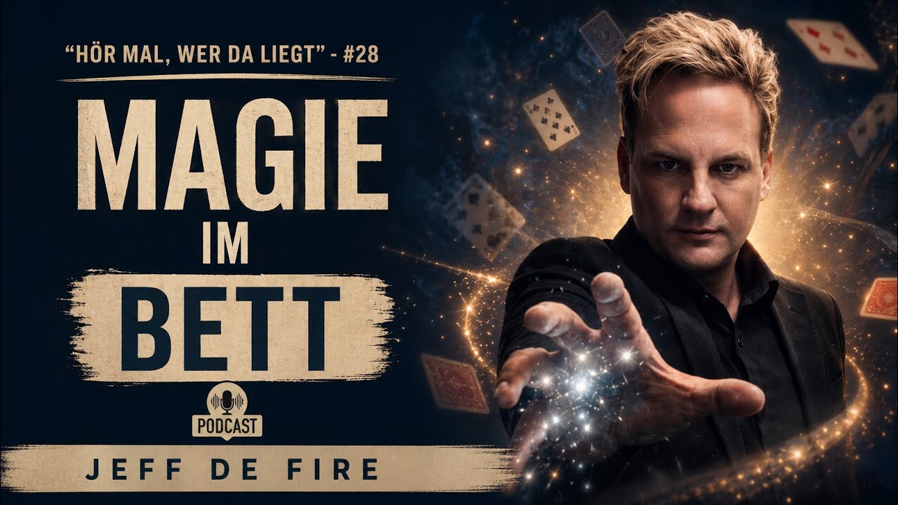 Warum Magie uns wieder zu Kindern macht - Zauberer Jeff de Fire im Bett | HMWDL #28