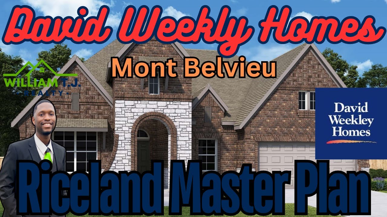 Experience Luxury Living in Mont Belvieu's Riceland Community with David Weekly Homes