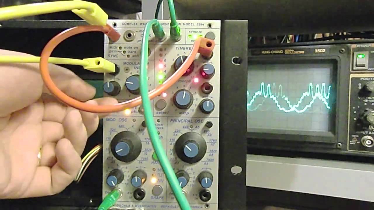 40 Buchla 259e Complex Waveforms